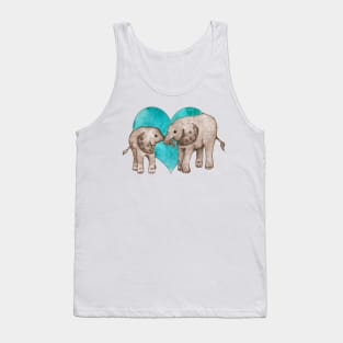 Baby Elephant Love Tank Top